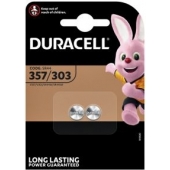Duracell Silver Oxide D357/303 blister 2
