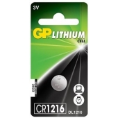 GP Lithium CR1216 3V blister 1