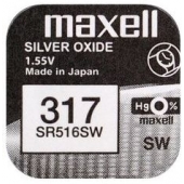Maxell Silver Oxide 317 blister 1