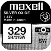 Maxell Silver Oxide 329 blister 1