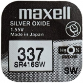 Maxell Silver Oxide 337 blister 1