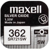 Maxell Silver Oxide 362 blister 1