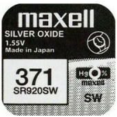 Maxell Silver Oxide 371 blister 1