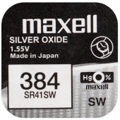 Maxell Silver Oxide 384 blister 1