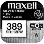 Maxell Silver Oxide 389 blister 1