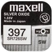 Maxell Silver Oxide 397 blister 1