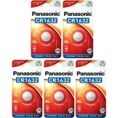 Panasonic Lithium CR1632 multipack 3V (5 x blister 1)