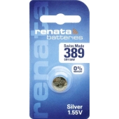Renata 389 silver-oxide blister 1 