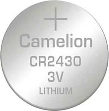 Camelion 5 piles boutons rondes CR-2430 3V Lithium