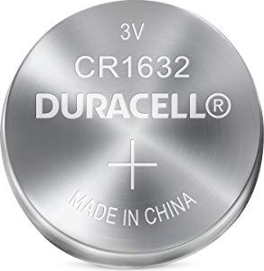 6 Duracell 1632 3V Lithium Coin Batteries ( DL1632 , CR1632 , ECR1632 )