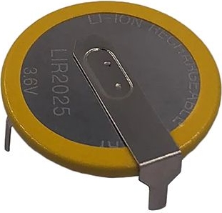 hardware Onderdrukken Tonen ᐅ • Oplaadbare knoopcelbatterij LIR2025 3.6V - 90 graden | Eenvoudig bij  KnoopcelGigant.nl