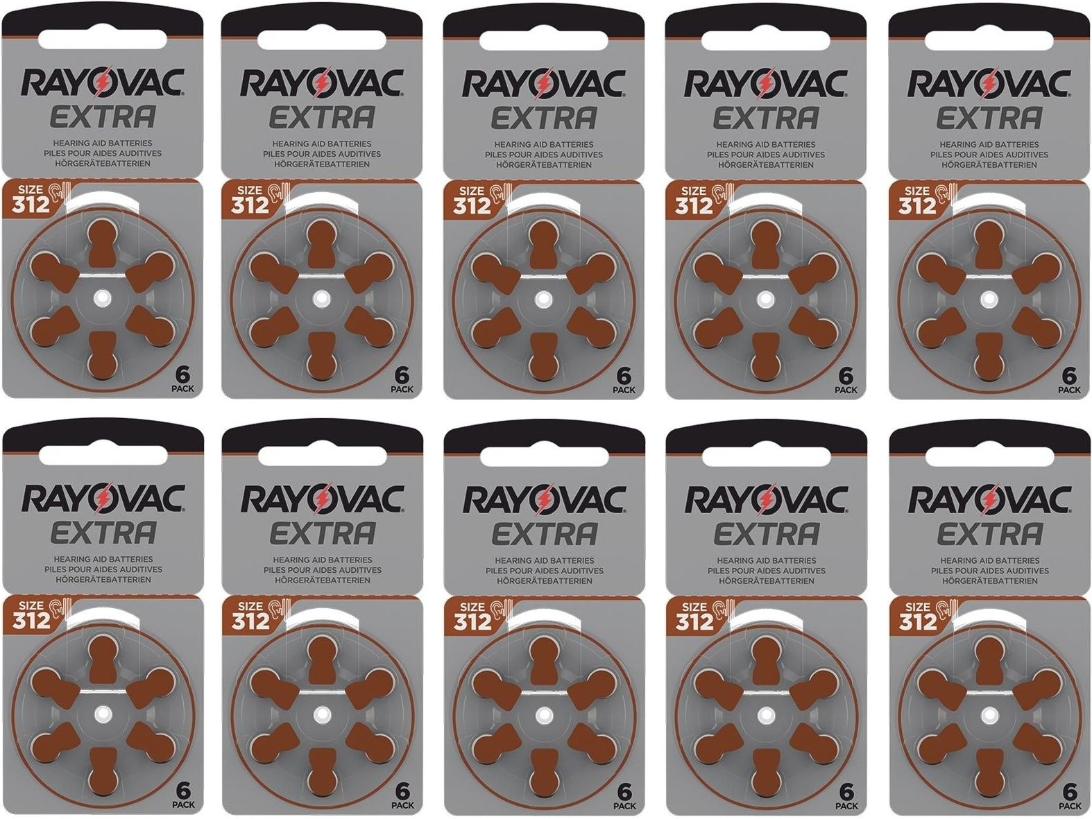 Calligrapher Omtrek Makkelijk te begrijpen ᐅ • Rayovac Extra 312 Hoortoestel batterij multipack (10 x blister 6) |  Eenvoudig bij KnoopcelGigant.nl