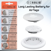 Apple AirTag Batterij GO SOLID! CR2032 Lithium 3V blister 5