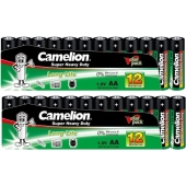 Camelion AA Super Heavy Duty 1.5 V Zinkchloride multipack (2 x blister 12)