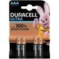  Duracell Ultra Power Duralock Alkaline AAA/LR03 blister 4