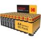 Kodak Xtralife Alkaline AA Batterien 60 stuks