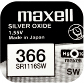 Maxell Silver Oxide 366 blister 1