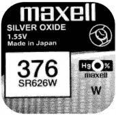 Maxell Silver Oxide 376 blister 1