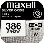 Maxell Silver Oxide 386 blister 1