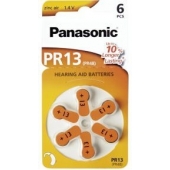 Panasonic PR13 hoortoestel batterij  Zinc Air 6 stuks