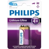 Philips Lithium 9v blister 1