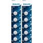 Philips Lithium CR2025 multipack 3V (2 x blister 5)