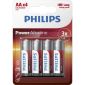 Philips Power Alkaline AA/LR6 blister 4
