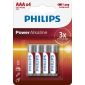 Philips Power Alkaline AAA/LR03 blister 4