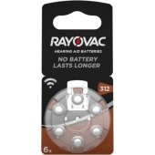 Rayovac Acoustic P312 Hoortoestel batterij
