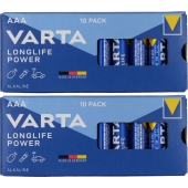 Varta AAA Longlife Power 1.5 V multipack (2 x blister 10)
