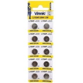 Vinnic Alkaline LR44/L1154F/AG13 blister 10